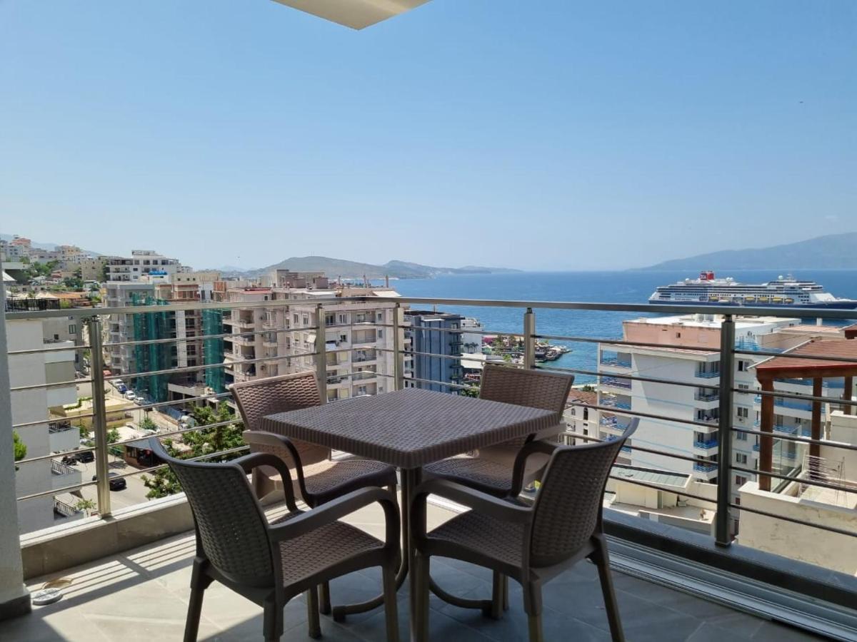Panoramic Sea View Apartment Саранда Экстерьер фото