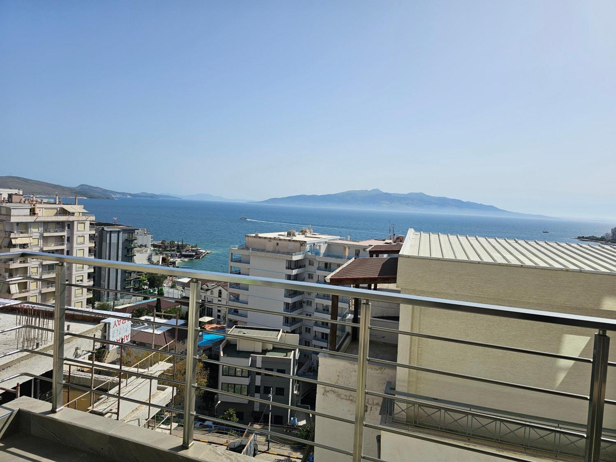 Panoramic Sea View Apartment Саранда Экстерьер фото